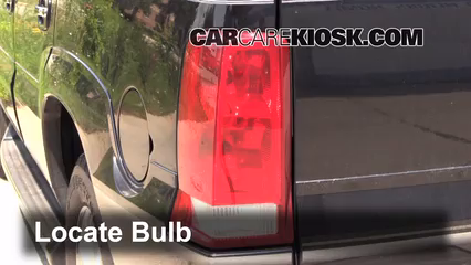 2003 Cadillac Escalade 6.0L V8 Éclairage Feu stop (remplacer ampoule)